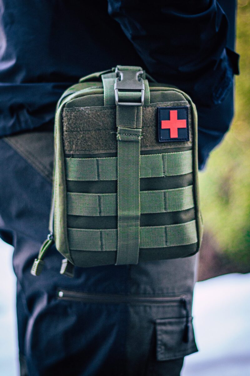 MOLLE IFAK Tasku vihreä