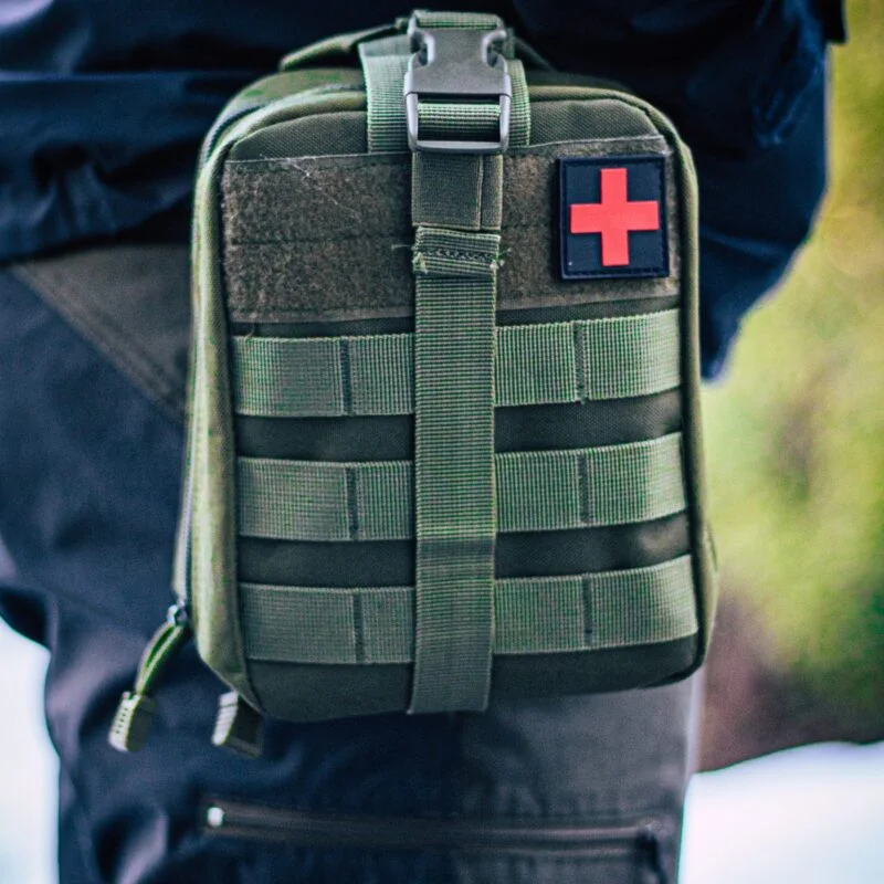 MOLLE IFAK Tasku vihreä