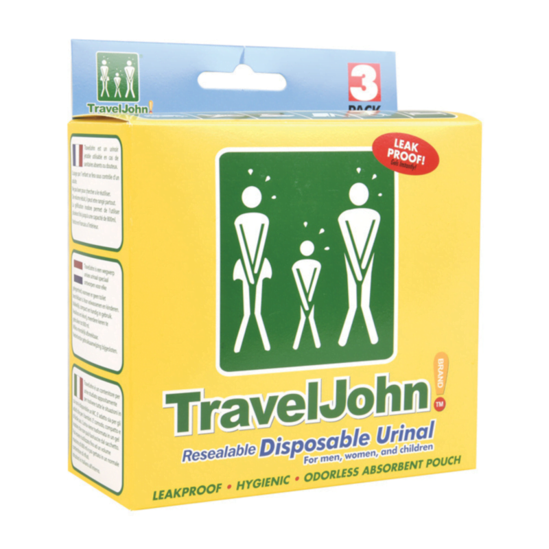 Travel John kertakäyttöinen urinaali