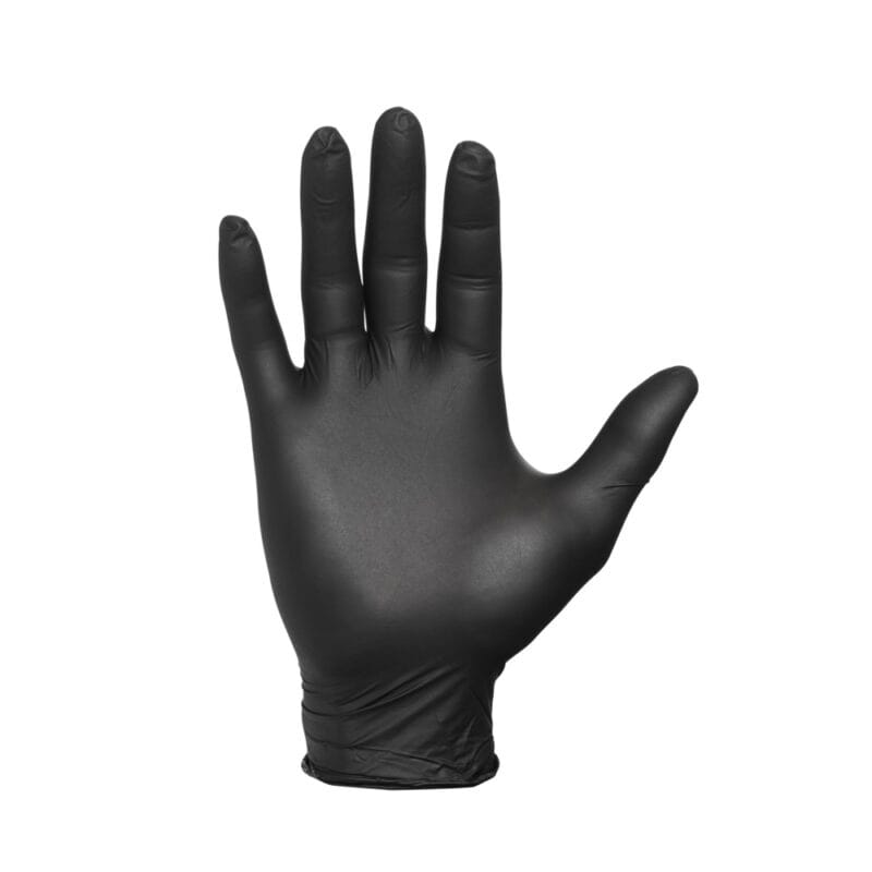 Worksafe nitriilikäsine - Musta - Image 2