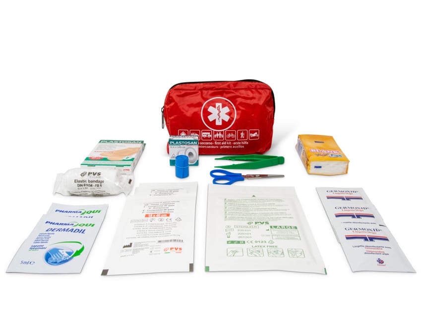 Taskukokoinen ensiapulaukku
