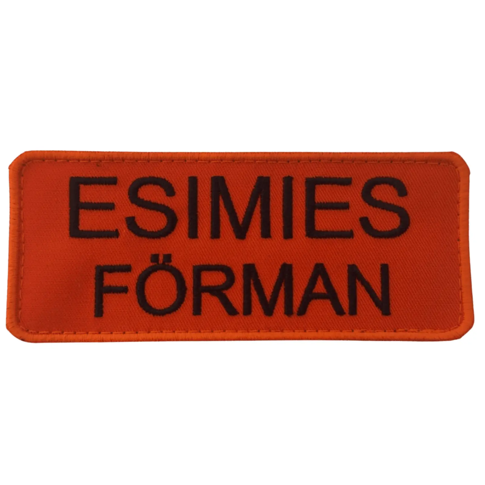 ESIMIES - FÖRMAN Rintakyltti
