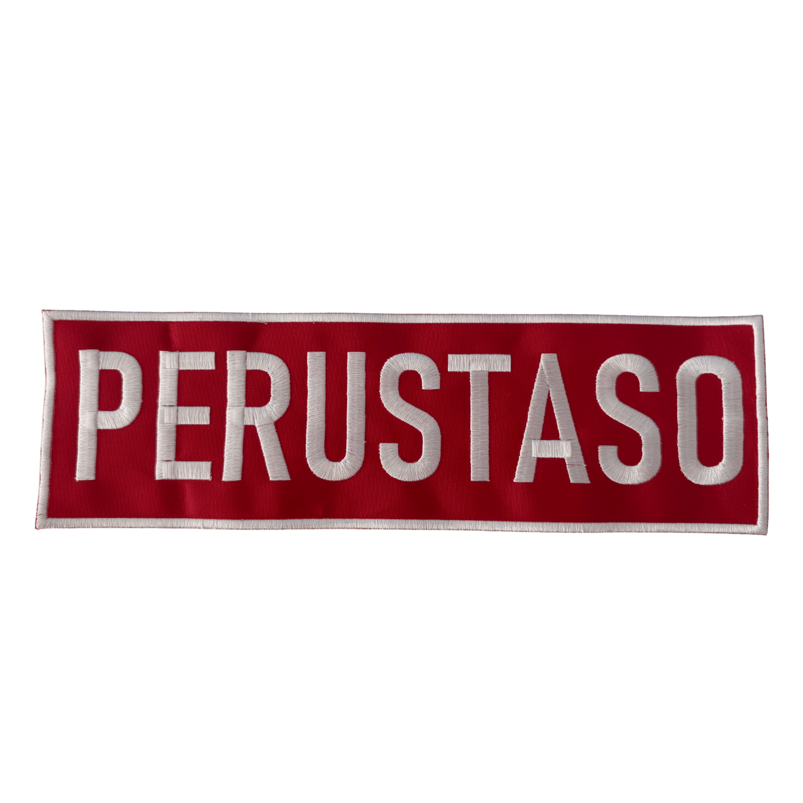 PERUSTASO Selkäkyltti - Brodeerattu
