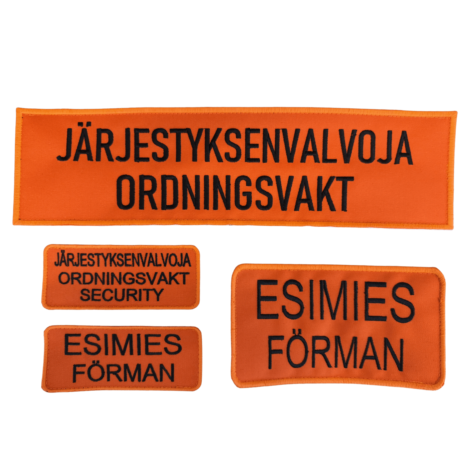 Järjestyksenvalvoja esimies tunnuspaketti